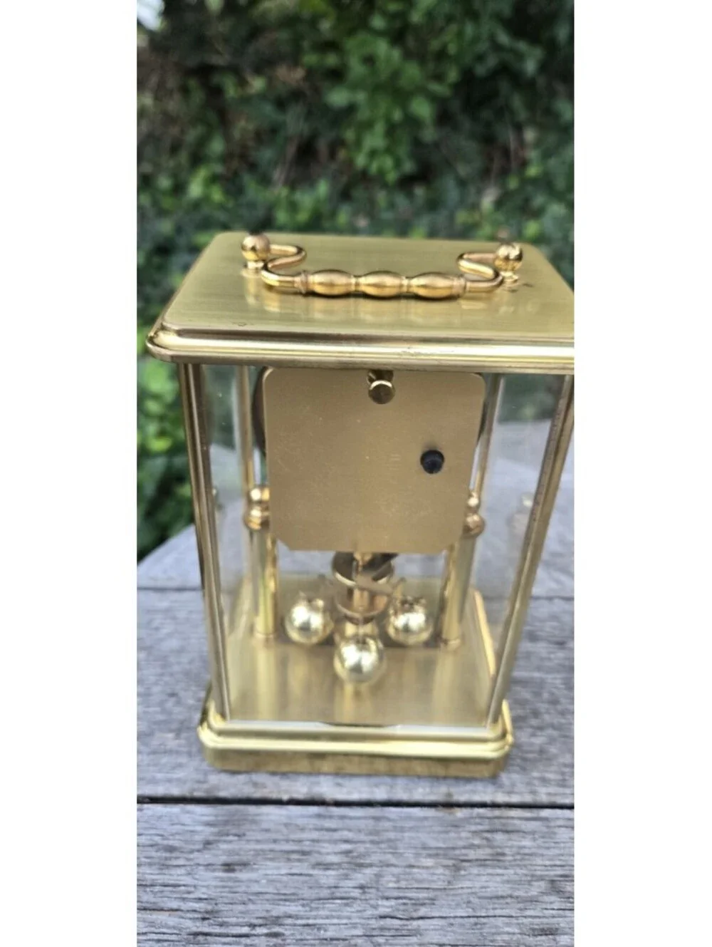 Vintage Elgin Quartz Anniversary Mantel Clock – Made in Japan, Classic Gold Tone